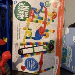 Elevator Marble Run. Open Box.