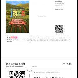 Two Tickets For $800