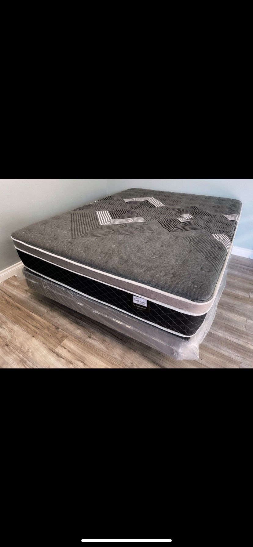 Full Oasis Thermal Comfort Europillow Top 12inch Mattress!!