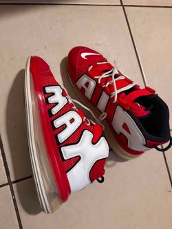 Nike Air More Uptempo 720 University Red White Black