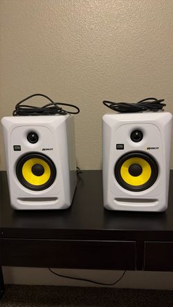 KRK Rokit 5 Studio Monitor Speakers Pair (Interface Compatible Cables Included)