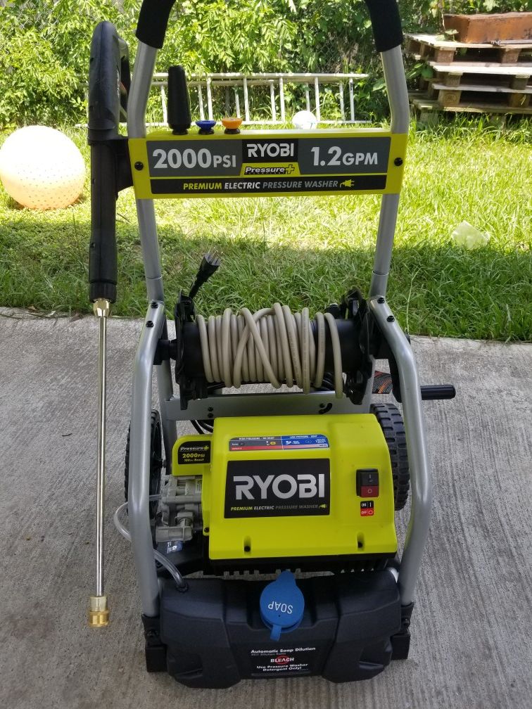 RYOBI PRESSURE WASHER