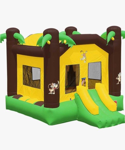Jungle Commercial Bounce House