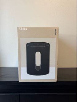 Brand New Sonos Sub Mini (Black) – Factory Sealed