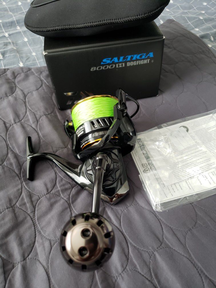 Daiwa Saltiga 8000H Dogfight for Sale in City Of Industry, CA - OfferUp