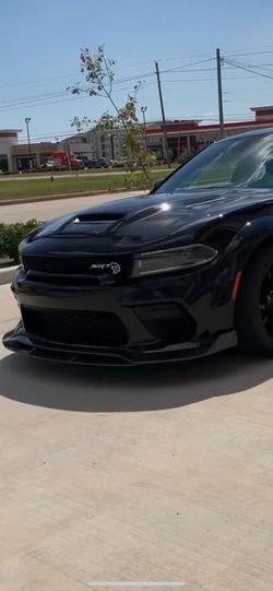 Front Carbon Fiber Lip Splitter - Dodge charger