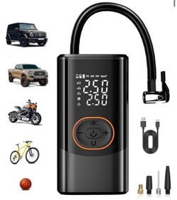 Electric air pump with light, new