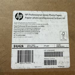 HP Gloss Photo Paper 36”x100’