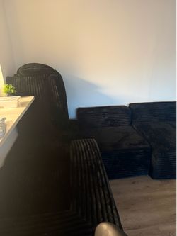 Black Sectional Couch