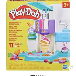 Play-Doh Rainbow Swirl Ice Cream Play Set 