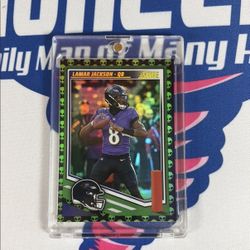 2025 Score - Lamar Jackson Alien SSP