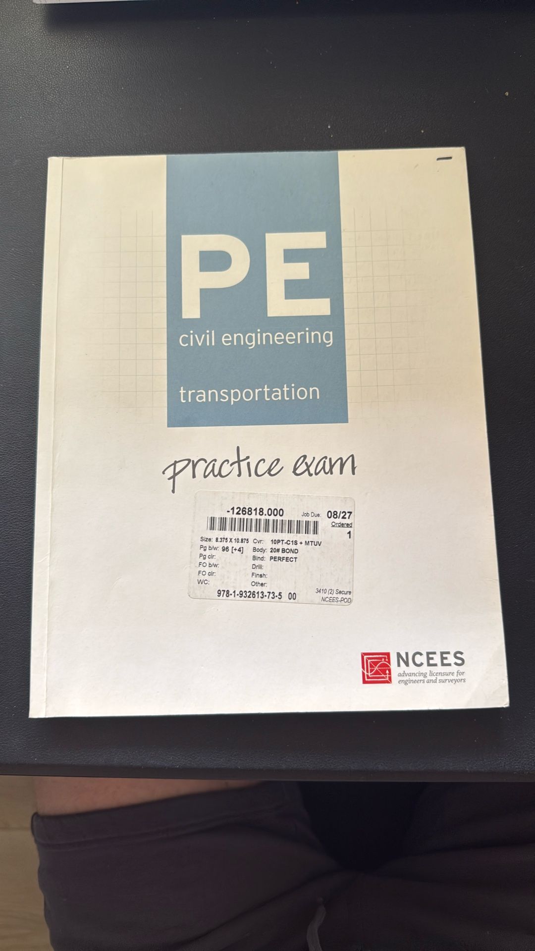 Civil PE NCEES Practice Exam