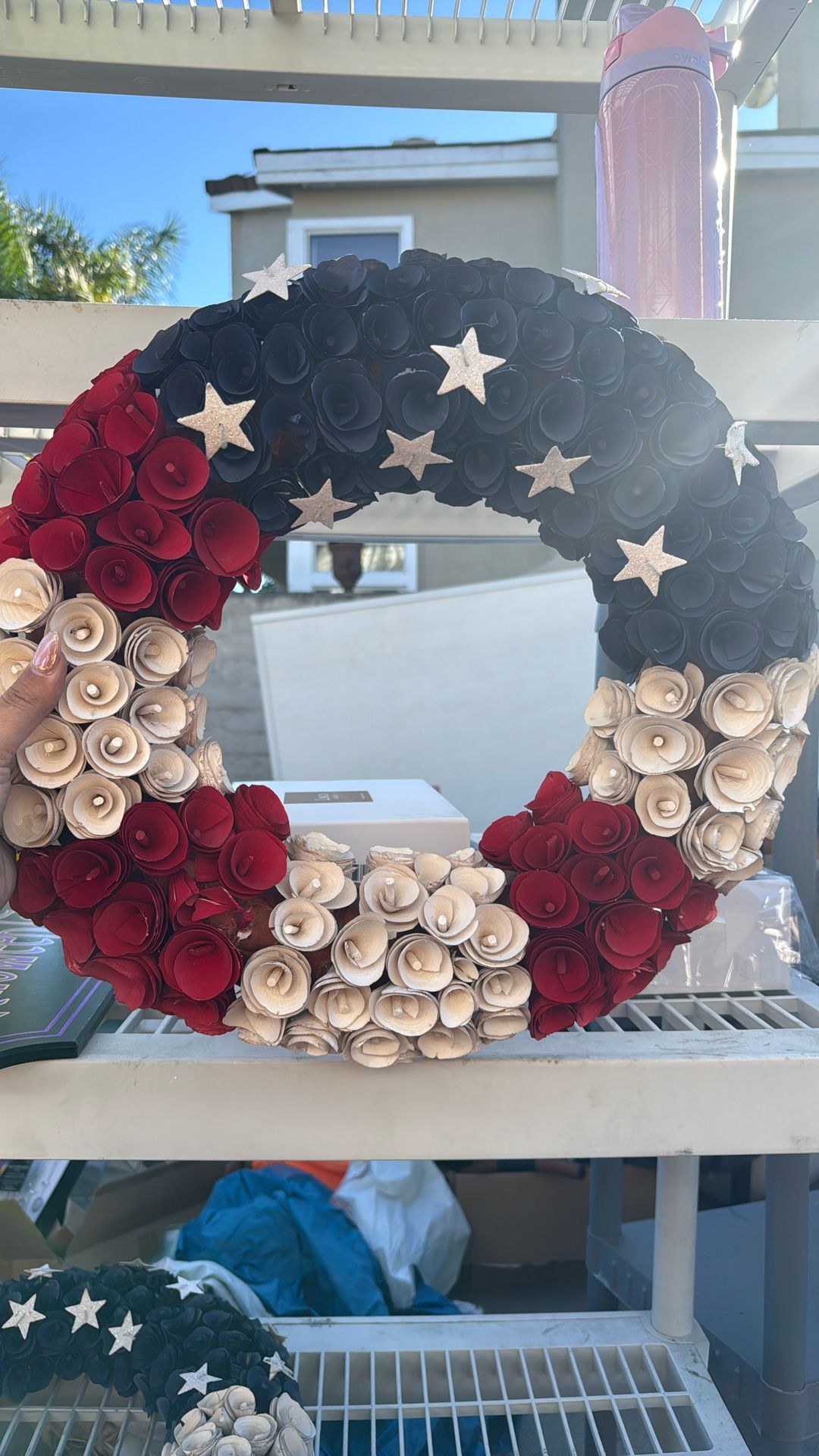 2 Fourth Of July Wreaths 