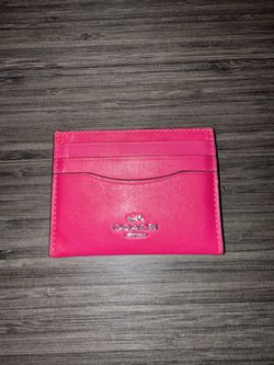 Hot Pink Coach Wallet 