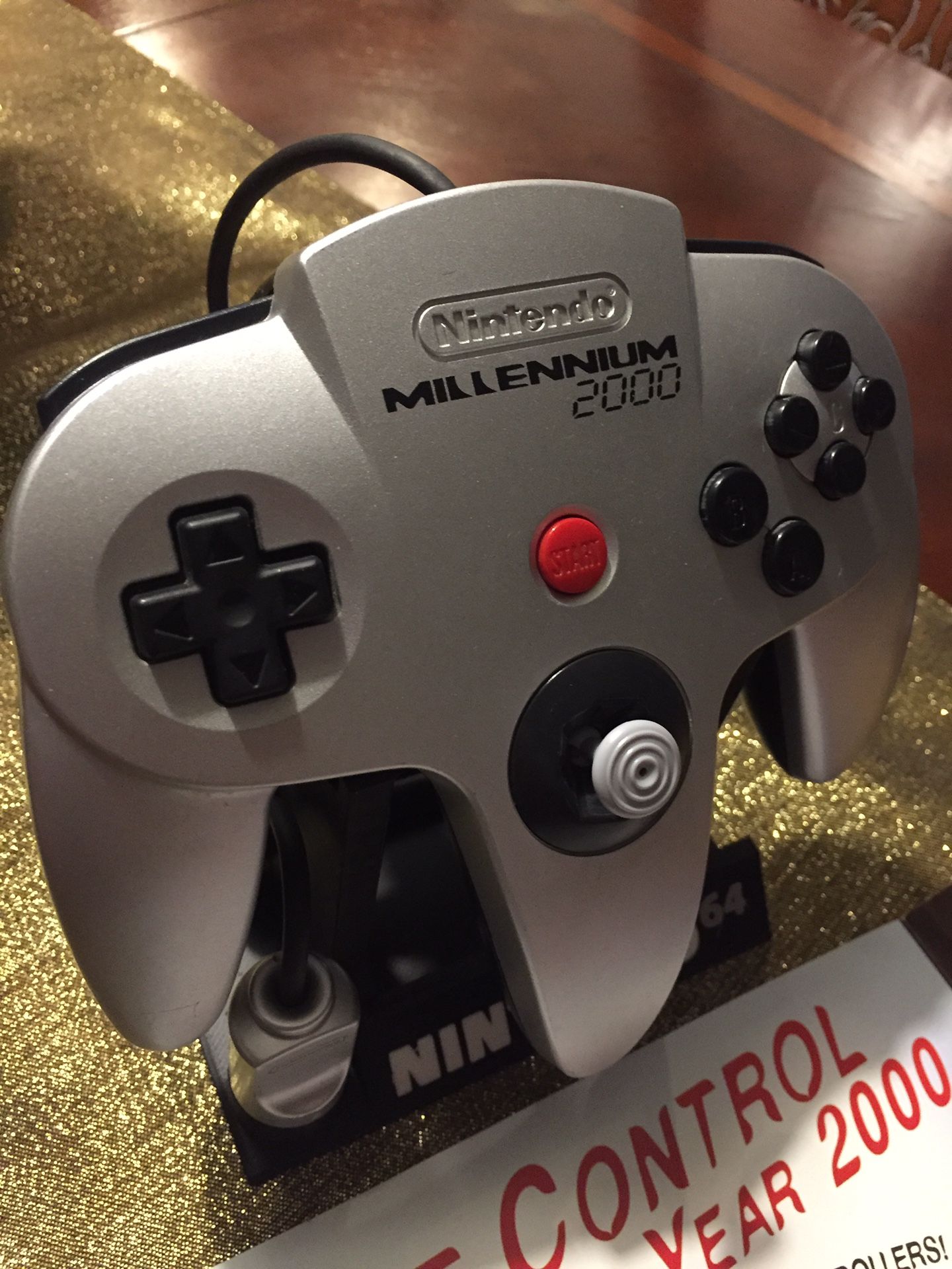 Millennium 2000 N64 Controller...Extremely Rare...Lottery Limited Edition...