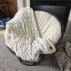 papasan chair cushion and frame