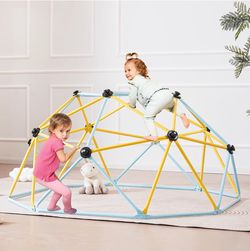NEW Gardenature 6FT Climbing Dome for Kids 3-8, Jungle Gym for Indoor and Outdoor