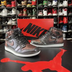 Jordan 1 Retro High ‘Fearless Metallic Rose Gold’ Size 9.5 Womens/8 Mens