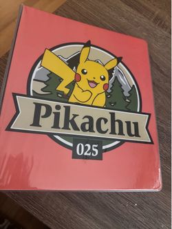 Pikachu binder