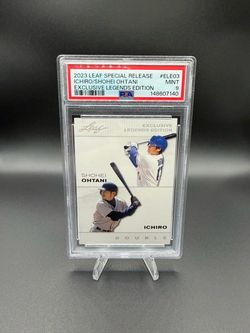 PSA 9 Ohtani/Ichiro Exclusive Legends Edition 2023 Leaf Special Release