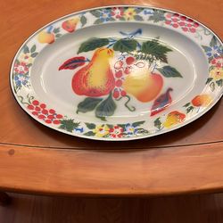 Rossini oval platter