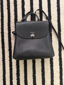 Leather Kate spade back pack