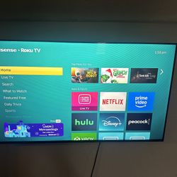 Hisense Roku tv 58”