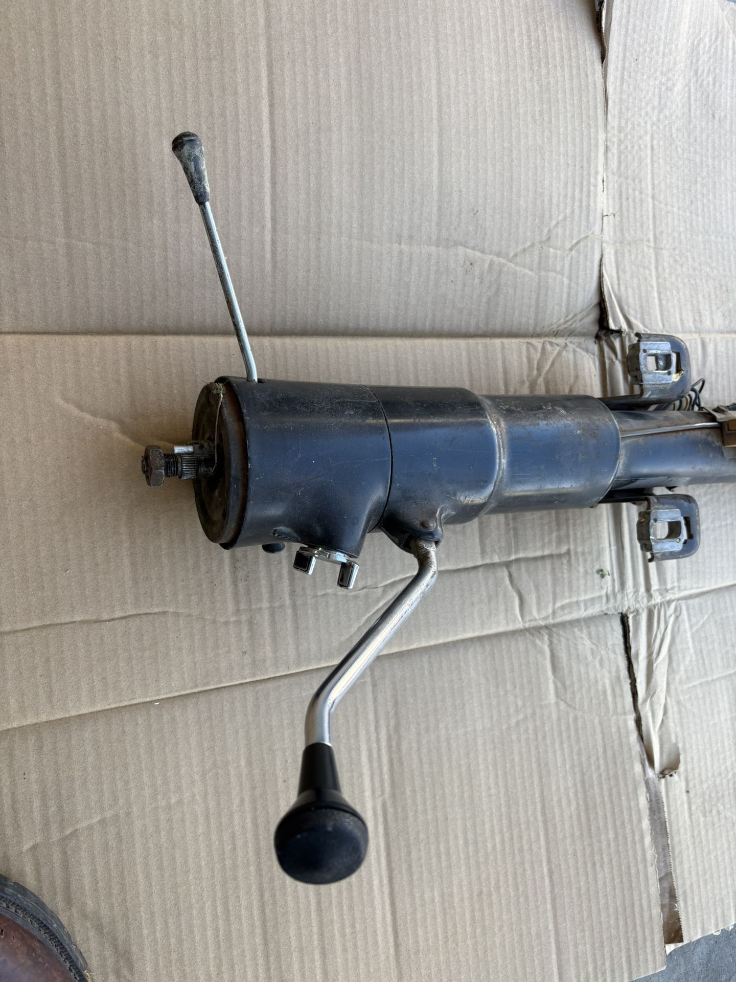 Chevy C10 Complete Steering Column With Wheel