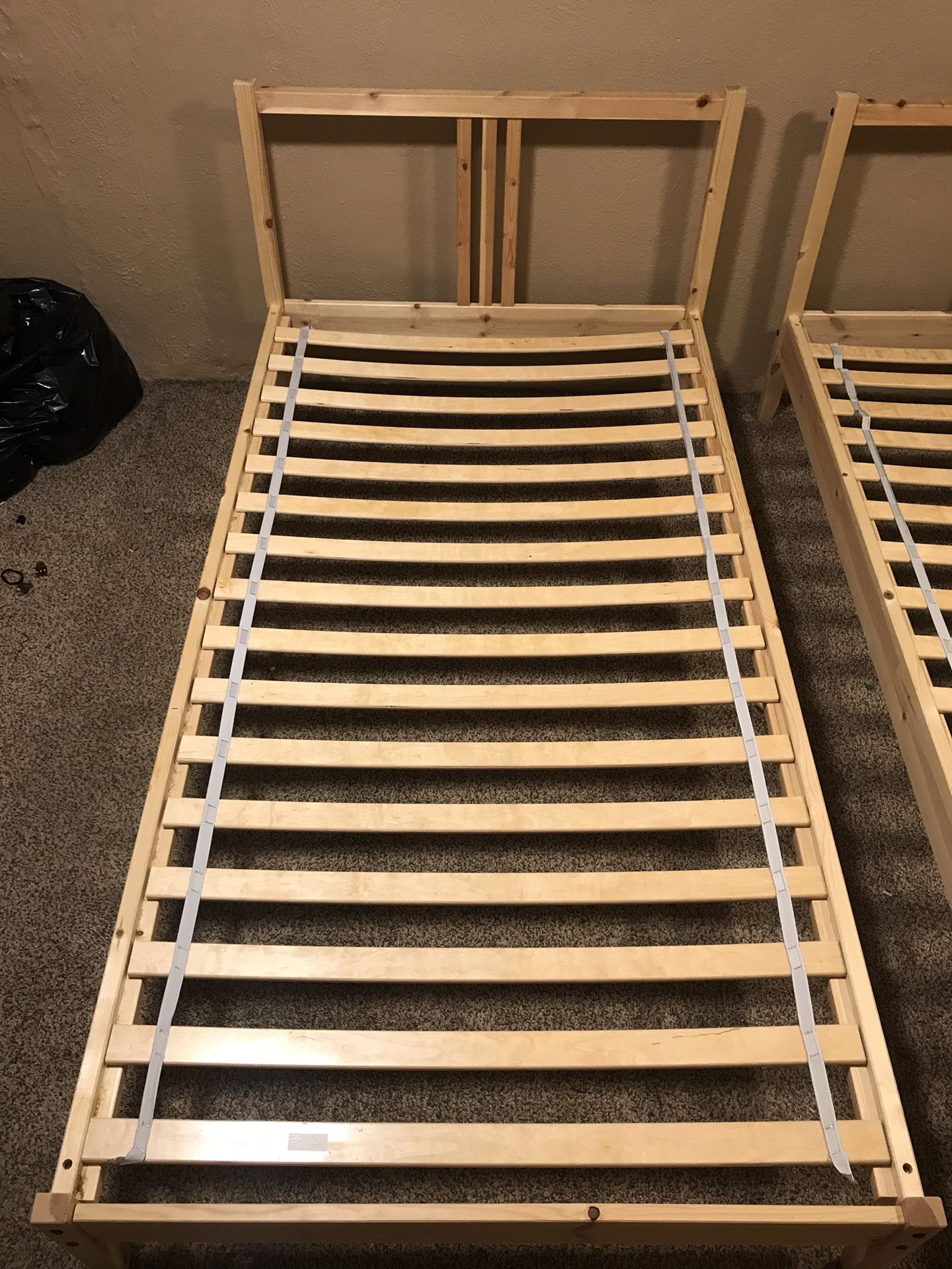 Ikea twin bed frame and slats