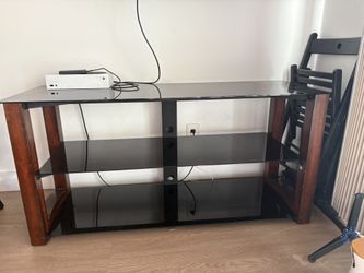 Glass TV Stand