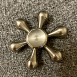 Stainless Steel Fidget Spinner Brand New