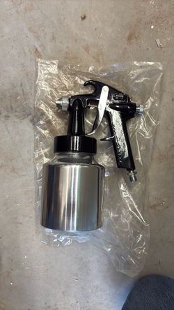 Air Spray Paint Gun with Metal Cup