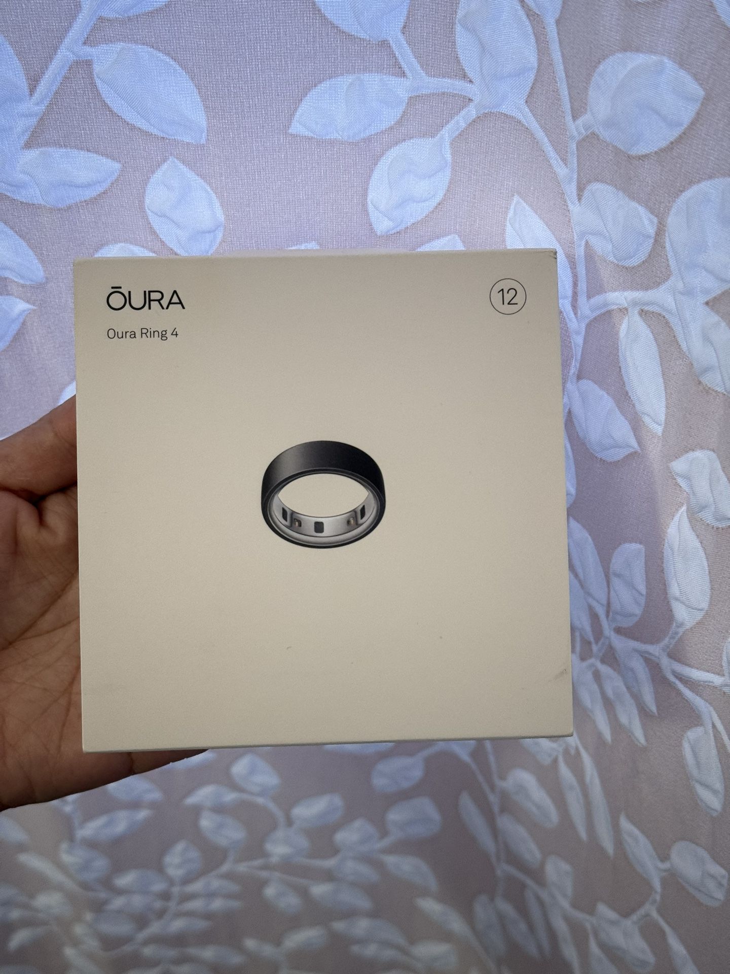 Oura Ring 4 - Smart Ring - Size 12 - Stealth