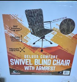 Deluxe comfort swivel blind chair