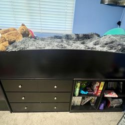 Ashley’s Low Loft/storage Kids Bed