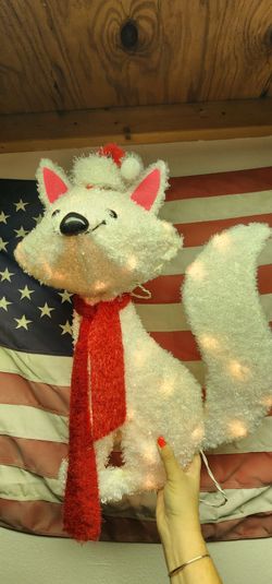 Christmas Decor- arctic fox