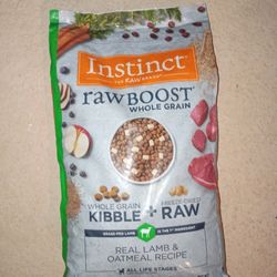 Dog Food( Instinct  Real Lamb And Oatmeal Recipe)20lb 