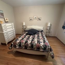 Full Size Bedroom Set - Solid Wood 