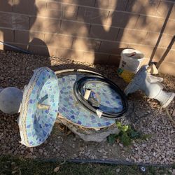 3 Tier Mosaic Water Fountain