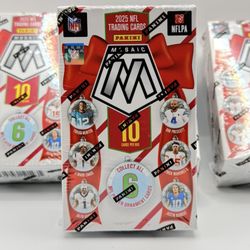 Panini NFL Mosaic Holiday Ornament Football  Trading Cards 