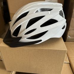 Bike Helmets for Adults, Mountain Bike Helmets for Men with Visor, Adjustable Fit Bicycle Helmet for Women, Road Recreational Cycling Helmet