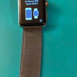 Like New Apple Watch Series 1 Stainless Steel In Excellent Condition