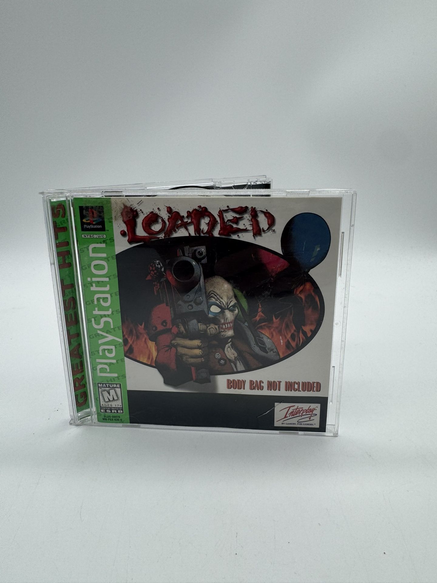 Loaded (Sony PlayStation 1 PS1, 1996) Greatest Hits CIB Complete Tested