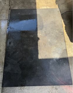 3/4” rubber mats 4’ x 6’