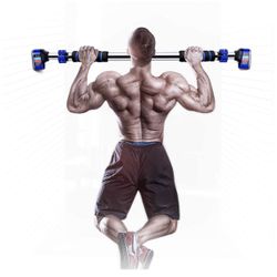 Pull Up Bar A with Locking Mechanism, Door Exercise Bar Without Screw Installation - Maximum Load 440LB - Workout Bar with 27.6“ - 35.4'' Adjustable W