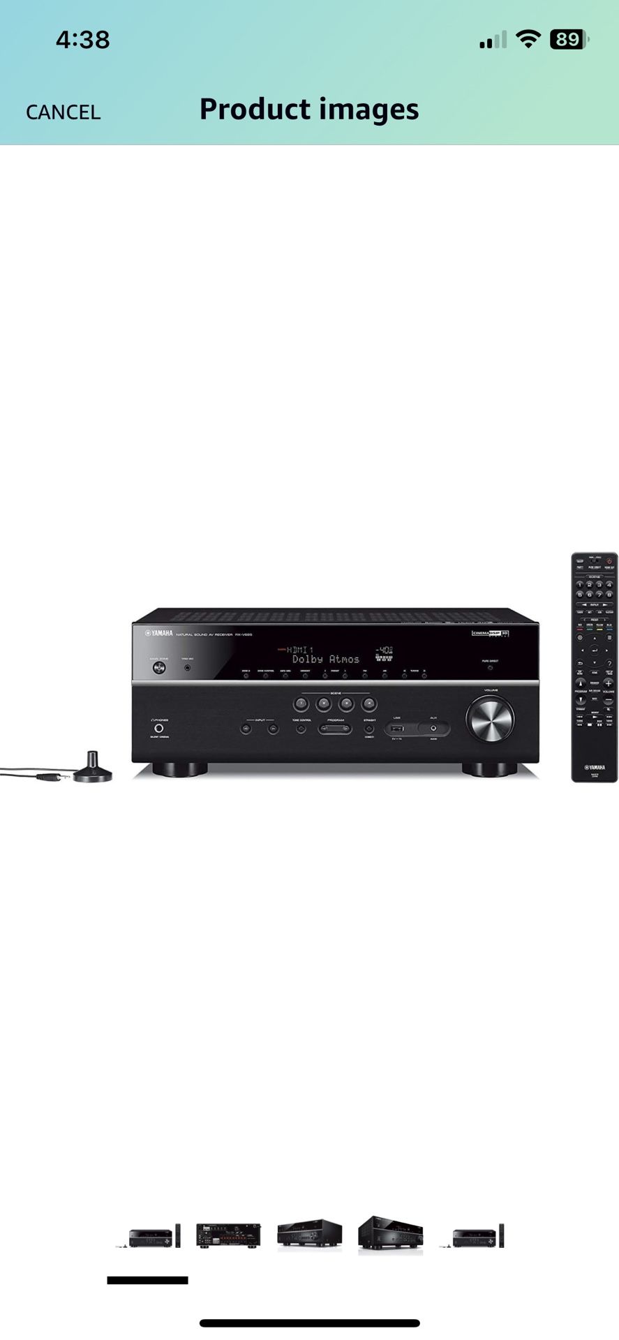 Yamaha Rx-v685 Receiver Mint