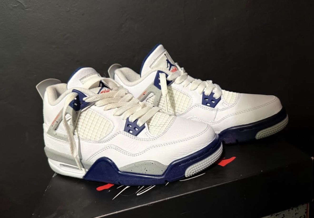 (READ DESCRIPTION FOR PRICE) Air Jordan 4 Midnight Navy & Air Jordan 4 Military Black