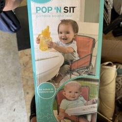 Summer Pop N Sit Portable Booster Seat w/ Tray