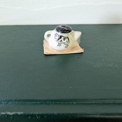 Vintage Miniature Dollhouse Cow Teapot 