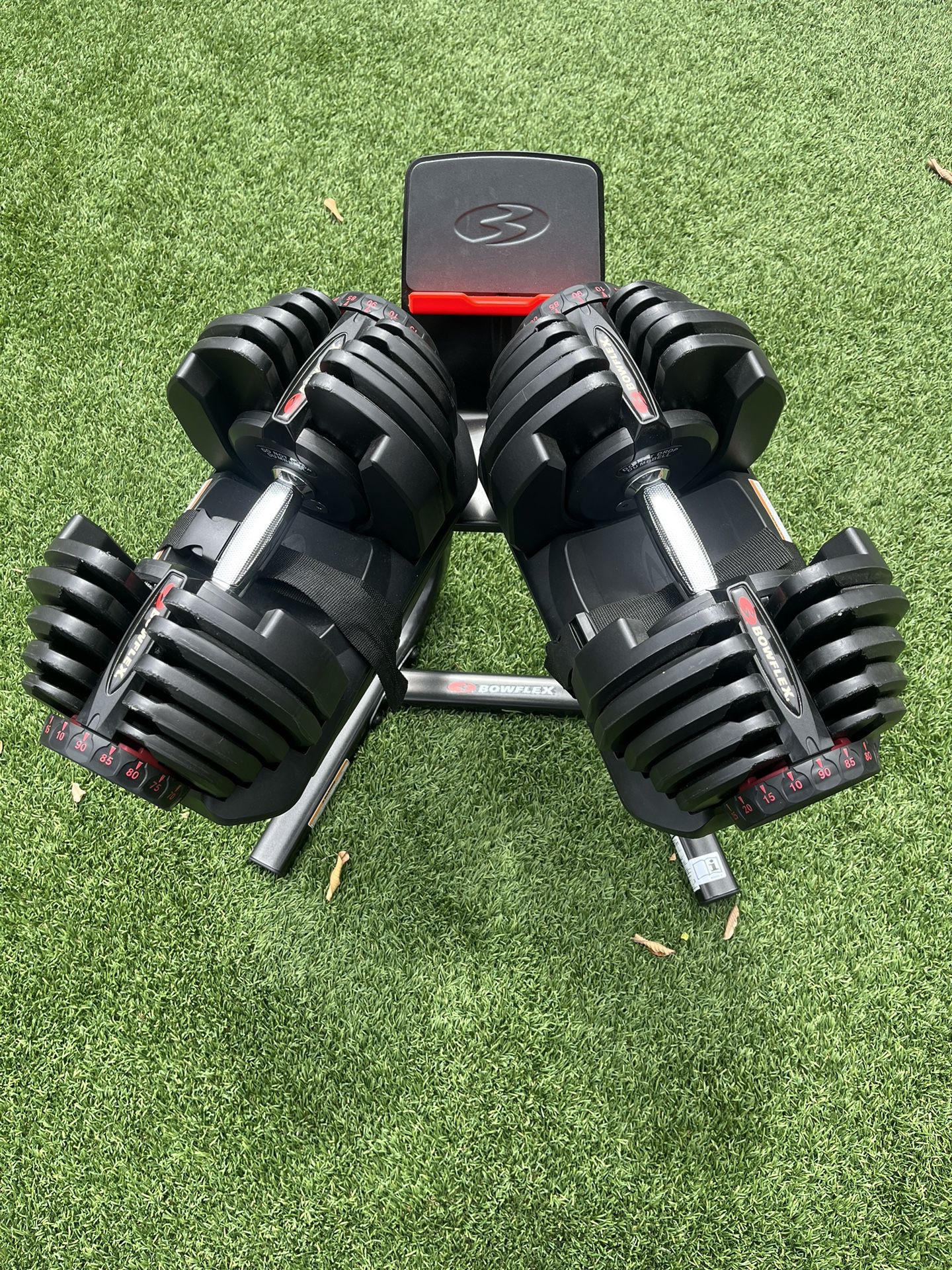 Bowflex 1090 Adjustable Dumbbell Set With Stand